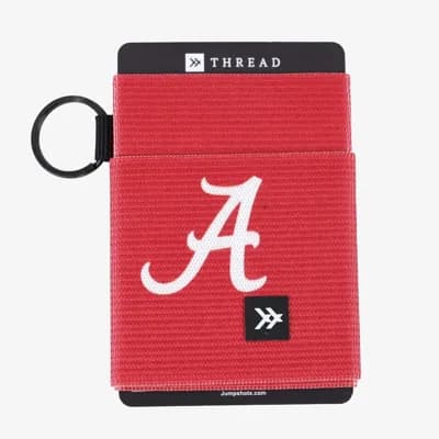 Thread Wallets University of Alabama elastic wallet artwork